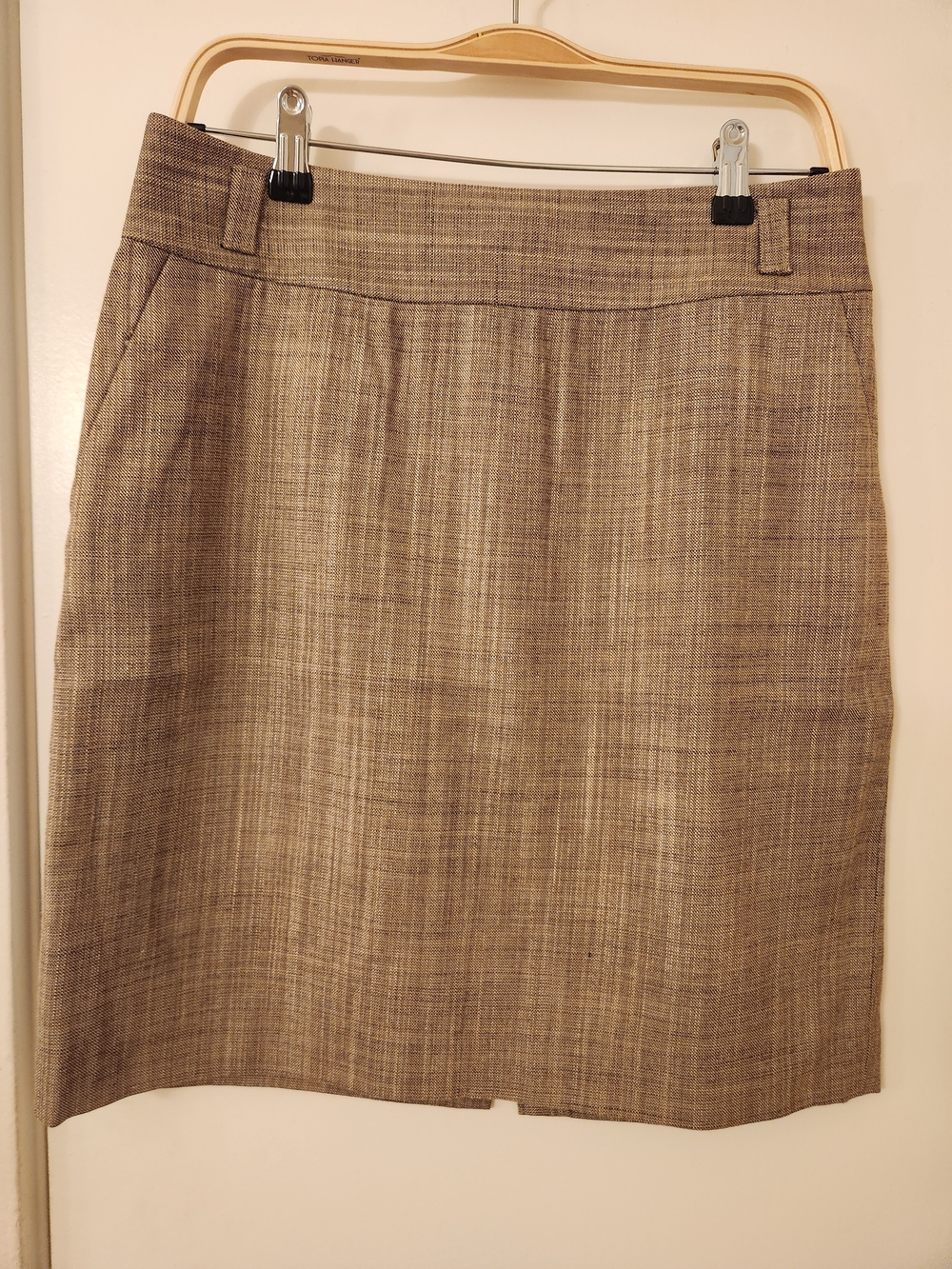 Banana Republic Taupe Pencil Skirt